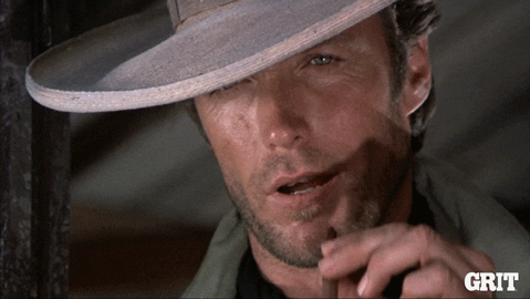 Clint Eastwood Swag GIF by GritTV - Find & Share on GIPHY