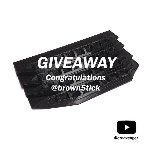 Giveaway winner
