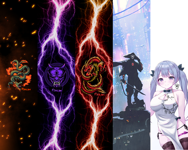 Artwork grip showcase