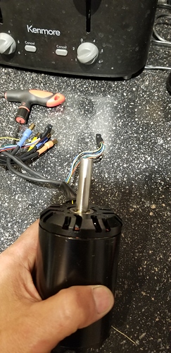 motor shaft replaced