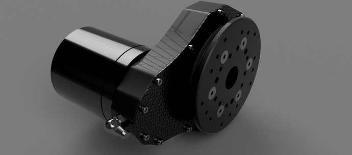 Render with 90 deg grease port
