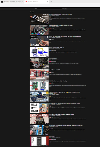 YT vesc
