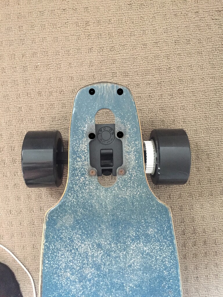 Drilling new holes for trucks DIY Builds esk8.news DIY Electric