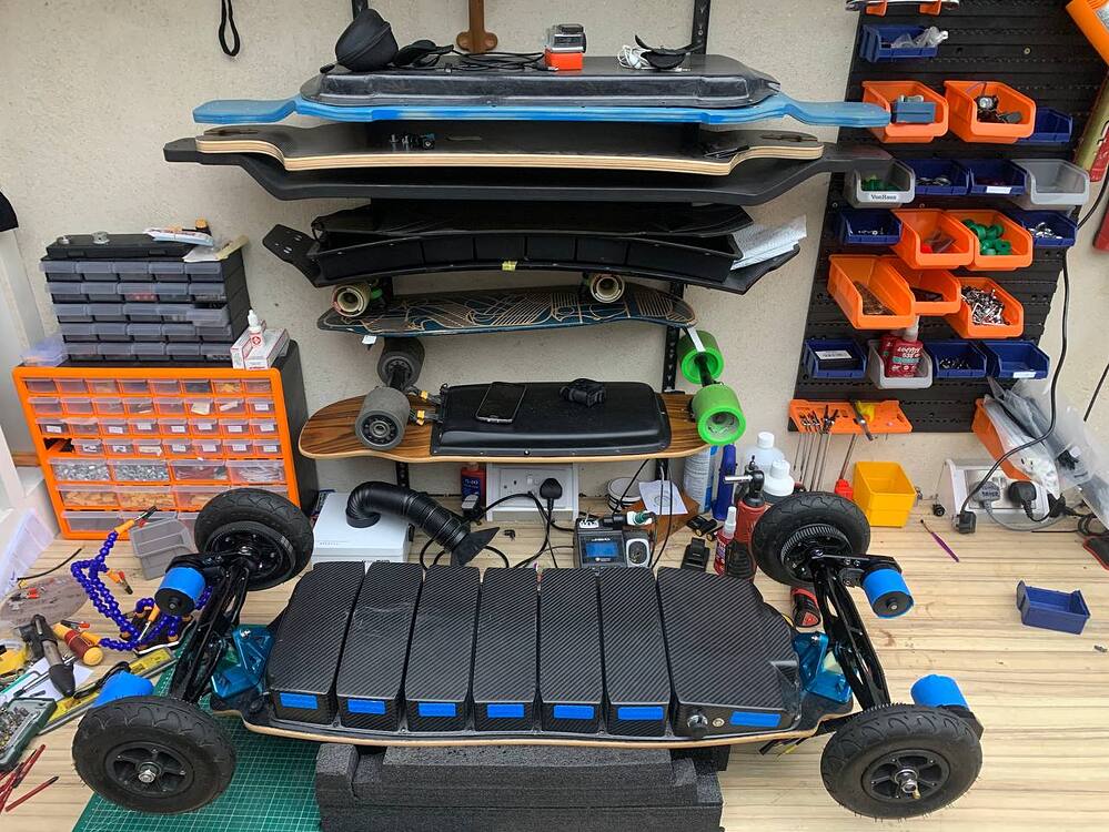 SOLD Lacroix Lonestar deck, enclosure, hypertrucks etc SOLD Used