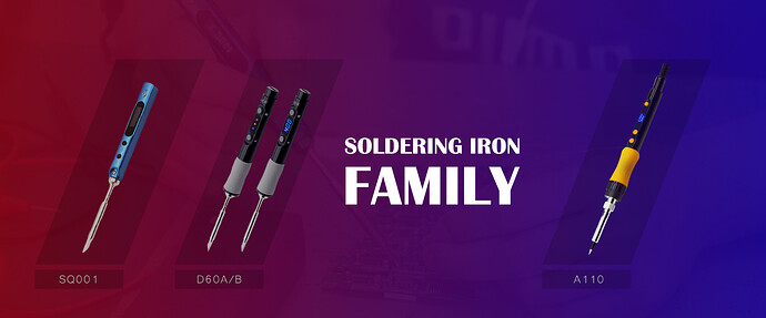 SQ-Soldering Iron Family