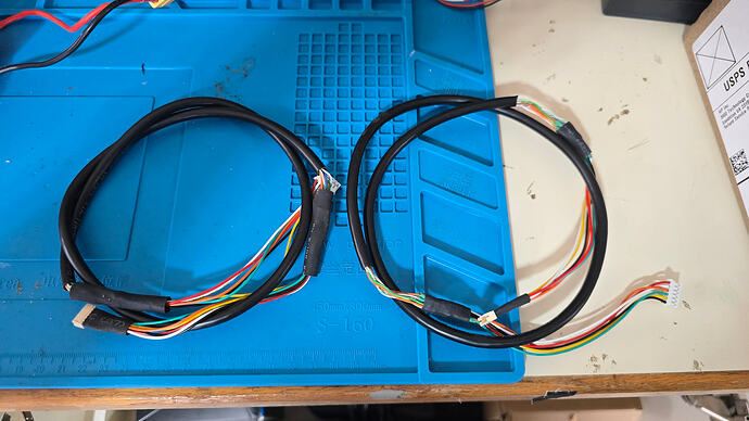 extended sensor wires