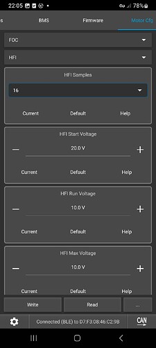 HFI Settings Page1