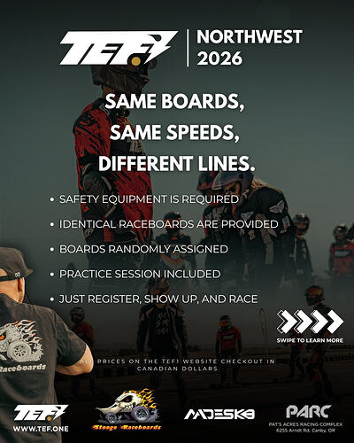 TEF1 - Northwest - STOOGE SPEC RACE Announcement 3
