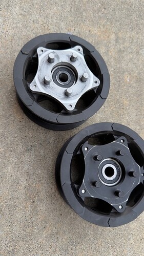 Kaly 200x75 Rims + Tires + Tubes F