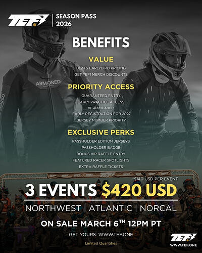 TEF1 seasons pass announcement 2 - Benefits and price