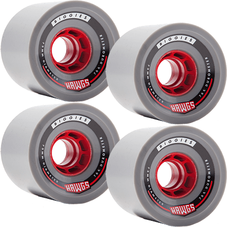 hawgs-biggies-73mm-76a-grey-longboard-wheels