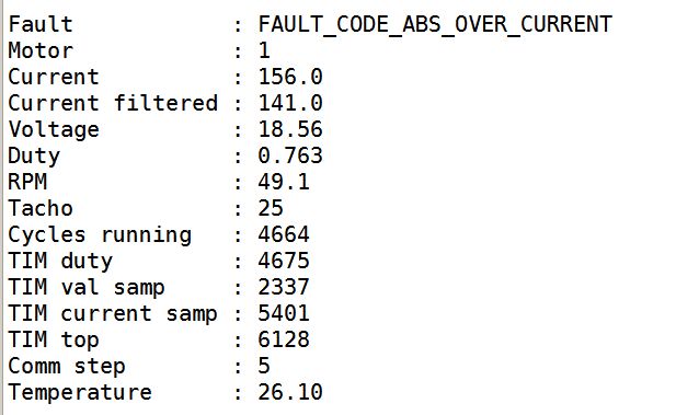 after reset and hit throttle - bottom