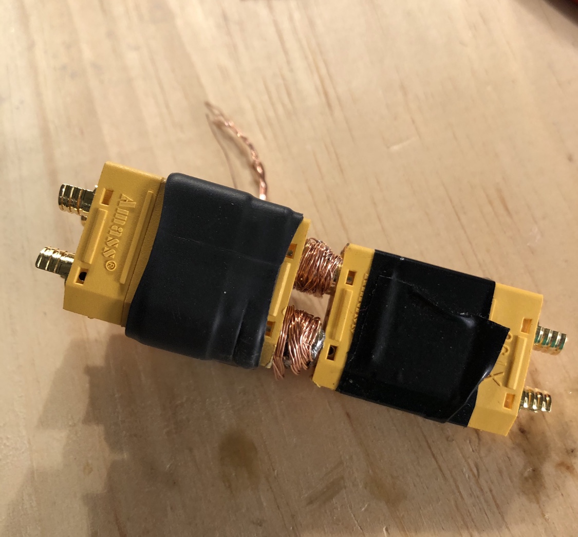 Detailed DIY XT90 paralell connector bulletproof edition (connectors